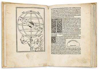Sacrobosco, Johannes de (c. 1195-c. 1256) Sphaera Mundi.